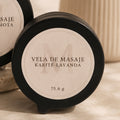 Pomadera de Masaje · Vela aromática artesanal