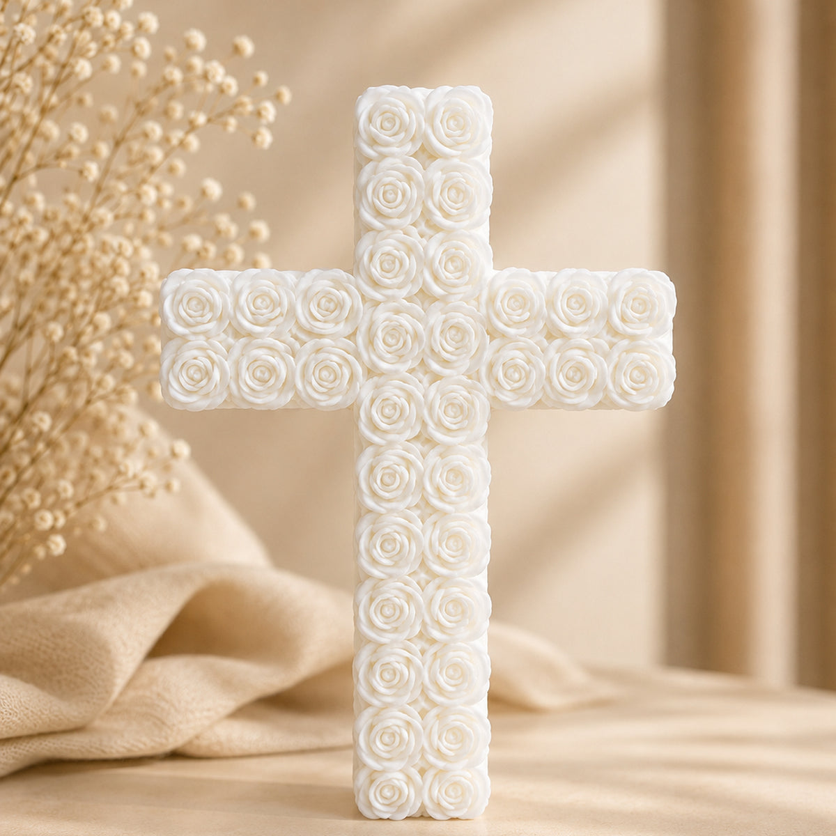 Cruz de Rosas · Vela aromática artesanal
