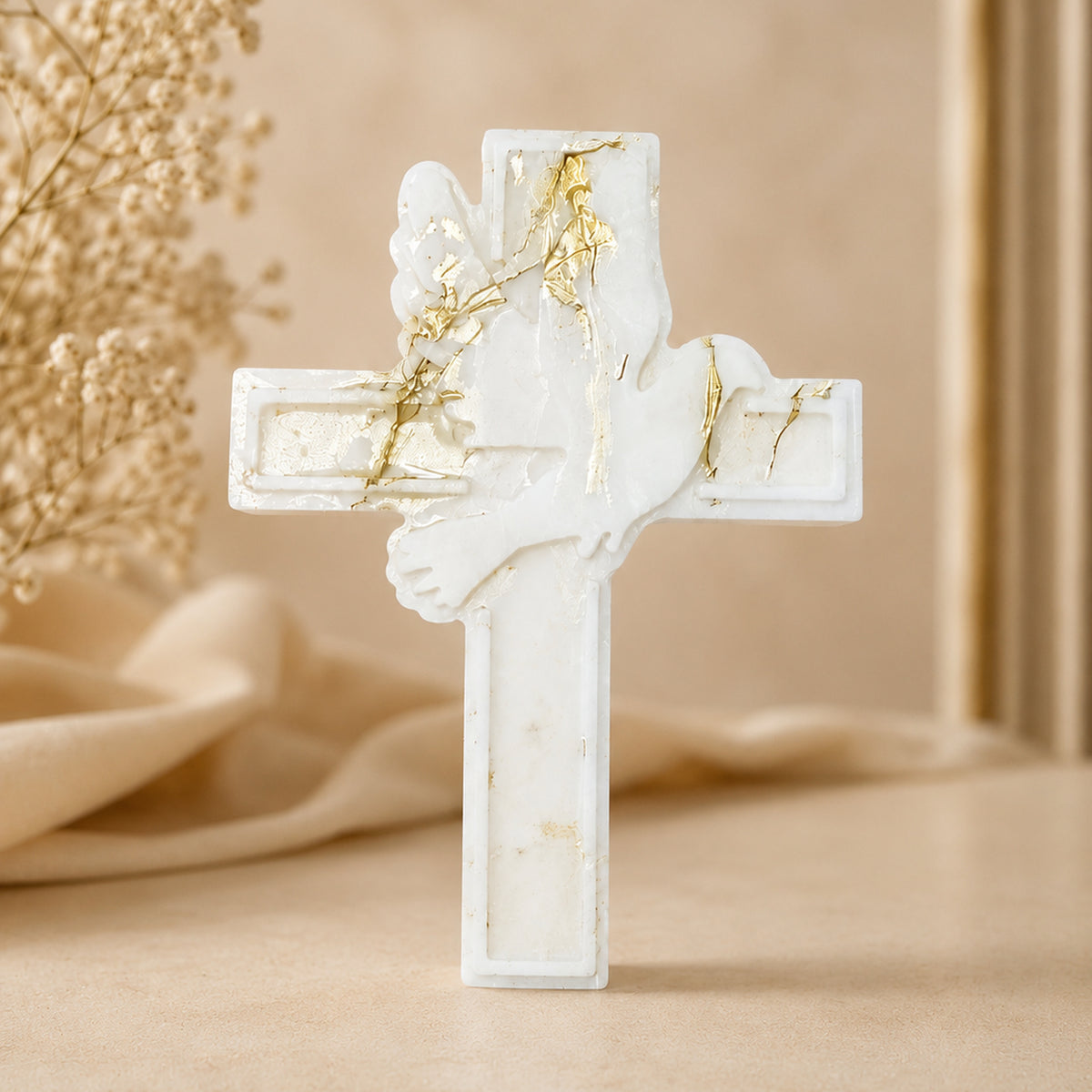 Cruz Espíritu Santo · Vela aromática artesanal