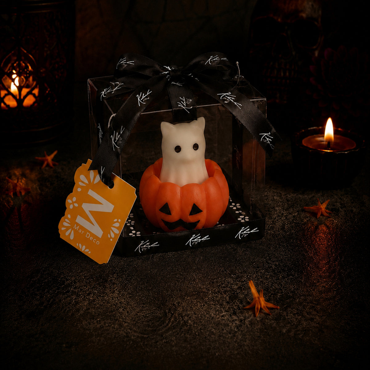Gato Calabaza · Vela aromática artesanal