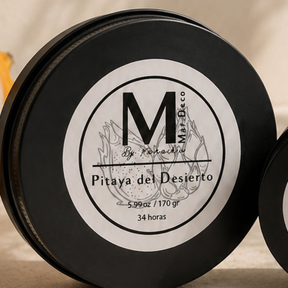 Pomadera Pitaya del Desierto · Vela aromática artesanal