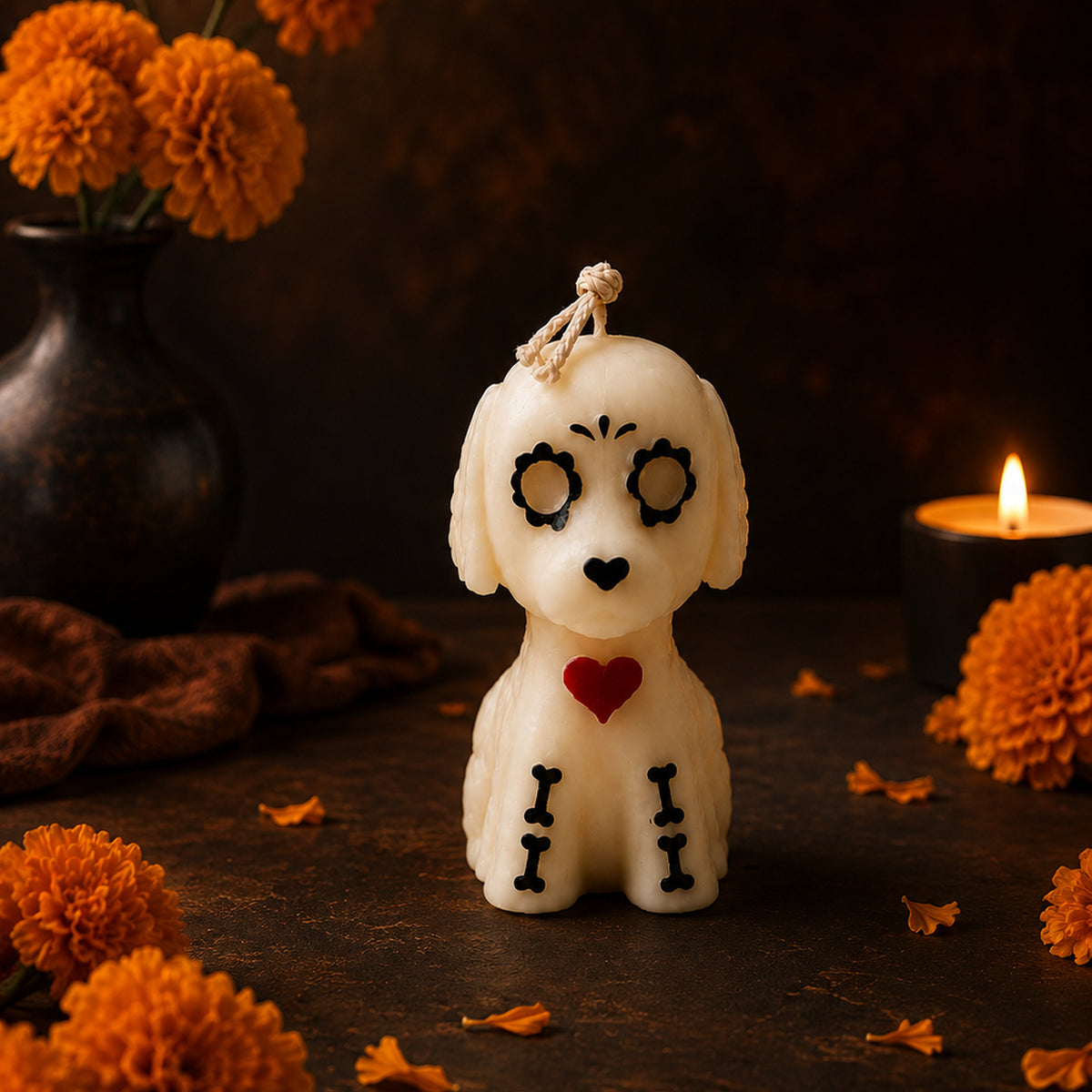 Perrito Xolo · Vela aromática artesanal