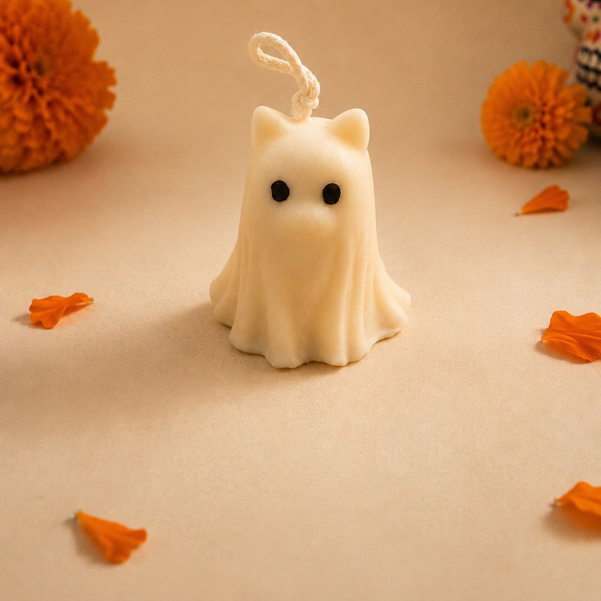 Gato Fantasma · Vela aromática artesanal