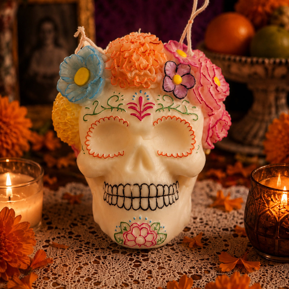 Catrina · Vela aromática artesanal